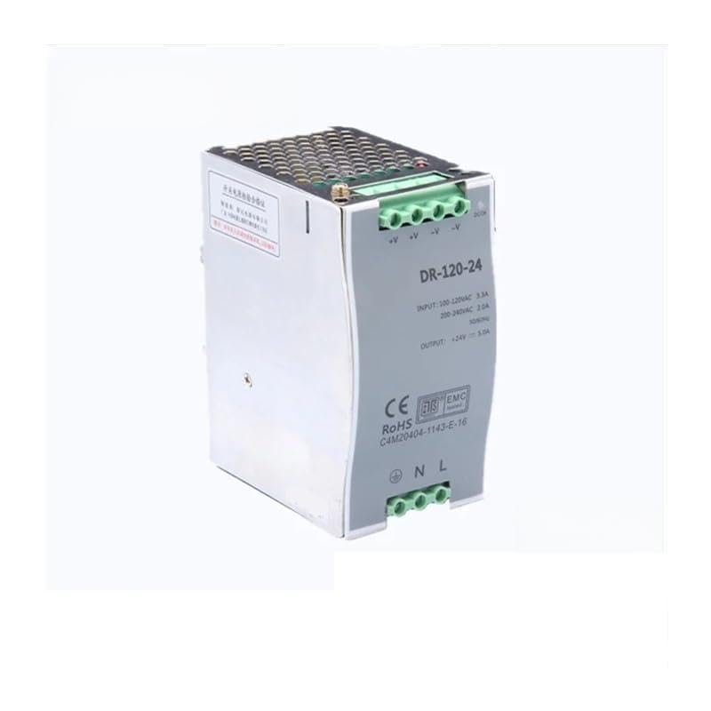 Din Rail Single Output Switch Power Supply Converter for LED Strip DR-120-12 DR-120W 12V 24V 48V(12V)