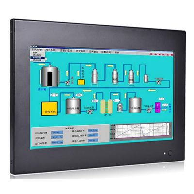 ANDAQI 10.1 Inch Backlit TFT LED Embedded Industrial Panel PC, Resistive Touch Screen, I5 3317U 3337U, PW12, 1024 x 600, HDMI, VGA, 2 x COM, 0 RAM, 0 Storage, Barebone No System