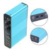 6 Channel External Sound Card USB External 5.1/7.1 Surround Optical S/PDIF Card Adapter for PC Laptop view 3