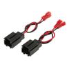 2pcs Speaker Wire Harness Adapter Plug Connector Compatible with C2 206 for Audio System 1999 to 2015 Models view 2