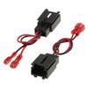 2pcs Speaker Wire Harness Adapter Plug Connector Compatible with C2 206 for Audio System 1999 to 2015 Models view 3