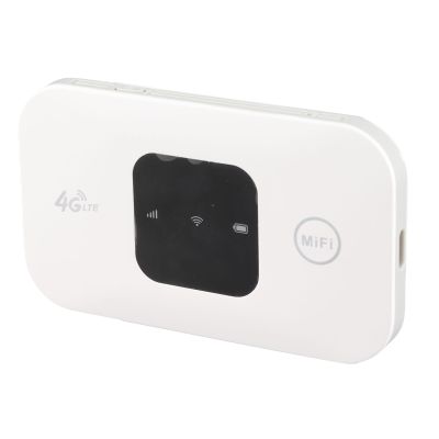 Aumotop 4G Wireless Router Portable Internet Hotspot, 150Mbps High Speed SIM Card 4G Strong Coverage SIM Card Router for Home Travel, Supports 8 to 10 Users at a Time, Small Size, Light