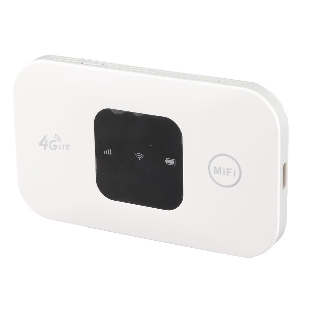 Aumotop 4G Wireless Router Portable Internet Hotspot, 150Mbps High Speed SIM Card 4G Strong Coverage SIM Card Router for Home Travel, Supports 8 to 10 Users at a Time, Small Size, Light