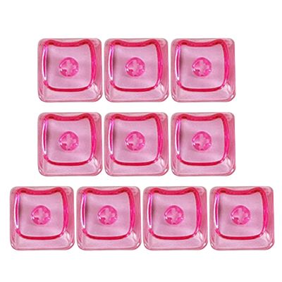 10Piece Translucent Color Keycaps for Mechanical Keyboard Keycap with X Stem for Customizable Backlits Layouts Transparent PC Keycaps Set