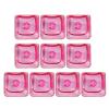 10Piece Translucent Color Keycaps for Mechanical Keyboard Keycap with X Stem for Customizable Backlits Layouts Transparent PC Keycaps Set view 1