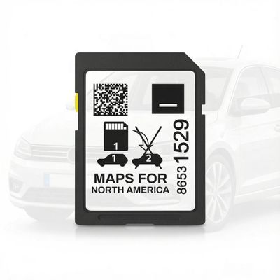 2024 Map Update 86531529 Navigation SD Card for 2019-2023 Acadia, Canyon, Yukon, Silverado, Suburban, Tahoe, Sierra, Equinox, Enclave, CT4, CT5, XT6 & More, USA Canada Mexico Maps