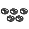 5PCS Pla Record As, 45RPM Turntable A, Gramophone Access with Glossy h, Weight Black As for Records, Compatible with Most Turntables view 2