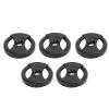 5PCS Pla Record As, 45RPM Turntable A, Gramophone Access with Glossy h, Weight Black As for Records, Compatible with Most Turntables view 4