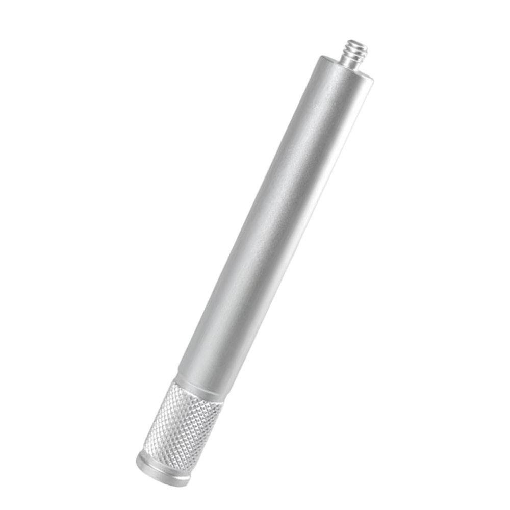 4.53in Extension Rod for Tripods and Monopods 1/4Inch Threaded Bottom Mounting Hole Aluminum Alloy Tripod Extension Rod