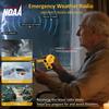 Emergency Radio with 4 Charging Cables, 22000mWh AM FM NOAA Weather Radio view 3