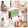 Cable Storage Box - 733g Cord Management Container, Heat Dissipating Wire Organizer, Durable plastlc Rolling Case | Sleek Solution for Gaming Setup Office Apartment Dorm TV Table Home Use view 4