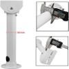 Security Camera Pole Mount with Universal Adapter - Ceiling/Wall Bracket for CCTV, Dome, PTZ Cameras (Aluminum Construction)(11.8 inches Wall Mount with Plate) view 4