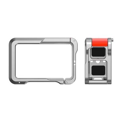 Compatible for DJI Osmo Action 3/4/5 Pro Quick Release Aluminum Alloy Protective Frame Cage with Multi Mounts