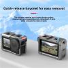 Compatible for DJI Osmo Action 3/4/5 Pro Quick Release Aluminum Alloy Protective Frame Cage with Multi Mounts view 4