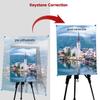 Tracing Drawing Smart Art Projector,Portable Smart Tracing Painting Tool with Remote Control & Stand,Desktop Wall Canvas Projection,WIFI and USB Connectivity,for Image Transfer(Blue,0.6m) view 4