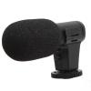 CHICIRIS Windproof Mini Microphone, Plug and Play for Live Conferences, Phone Compatibility, Lightweight Design, Reusable Sponge, Portable for Interviews, Podcasting, Home Recording view 1