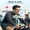CJkao Smart Glasses with Camera, Bluetooth Music & Call, 800W HD Camera Glasses, 1080P Video Recording, Built-in ChatGPT Voice Assistant Control for Men Women(White) view 4