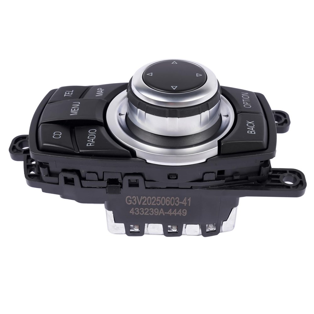 Navigation System iDrive Controller 4-Pin Fit BMW 1 F20 5 F10 F11 OE 61319253944 65829253944 65829267955 for 2010-2012 Models