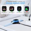 sylacor Charging Stand Compatible with Gizmo Watch 3/2/1, Foldable& Portable Wireless Magnetic Charger Accessories with 3.3 Feet Charging Cord (Not for Gizmo 3 Adventure) (Black) view 2