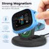 sylacor Charging Stand Compatible with Gizmo Watch 3/2/1, Foldable& Portable Wireless Magnetic Charger Accessories with 3.3 Feet Charging Cord (Not for Gizmo 3 Adventure) (Black) view 4