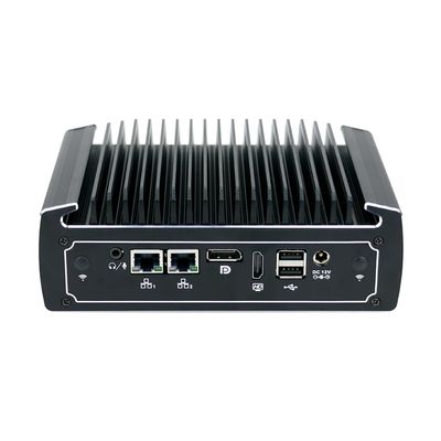 ANDAQI Fanless Mini PC, Industrial PC, TPM2.0, I3 10110U, BX01, 2 x COM, SIM Slot, HDMI, DP, 2 x I210 LAN, Vesa Mount, WOL, PXE, Watchdog, 16G RAM, 128G SSD, 1TB HDD