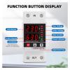 DUOCARA 40a 63a 230v Din Rail Adjustable Over Voltage and Under Voltage Protective Device Protector Relay Over Current Protection Limit view 3