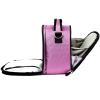 Camera Shoulder Bag, Sturdy Nylon DSLR Mirrorless Camera Bag with Thick Cushioned Compartment, Detachable Strap and Rear Accessory Pockets for Men and Women view 3