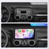10inch 4G+64G Android Car Radio Stereo for Jeep Wrangler JK 2007-2018 Dodge Ram 1500 2500 3500 2009-2012 with Carplay Android auto Camera Mirroring Touchscreen GPS Navigation Relacement view 2