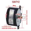 50KTYZ 110v220v High Tq AC Motor Forward and Reverse Controllable Geared Speed Reducer Motors 6W 5RPM 1RPM 5RPM 100RPM(110V 60rpm) view 3