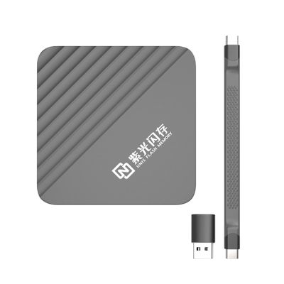 UMEMORY UNIS PN C2 Purple Wing Series 1024GB Portable SSD - 2000MB/s Fast Transfer, Slim 7mm Design, Shock-Resistant & Ultra-Compatible for Phones, Laptops & External Recording (Gray, 1024, GB)