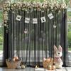 10x10FT Black Sheer Tulle Backdrop Curtains for Wedding Parties,2 Pack Photo Backdrop Curtains Ceiling Drapes for Birthday Party Baby Shower,Arch Fabric Background with Rod Pocket for Home Decorations view 4