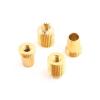LZZTFBM for R-adioMaster for Sticky360 for Control Gimbal Stick Ends M4 for Thumber Pincher Hybrid for TX16S(Gold) view 1