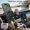 GPS Tracker for Vehicles, Tracking Devices for Cars Hidden, Undetectable GPS Tracker for Car with High-Speed 65W Dual Port USB-C Car Charger No Monthly Fee No SIM Card Required, Tracker for iOS Only view 3