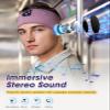 Perytong Sleep Headphones Bluetooth 5.4, Sleep Headphones for Side Sleepers with Ultra-Thin HD Stereo Speakers, Wireless & Sweat Resistant Sport Earphones for Workout Yoga Travel view 4