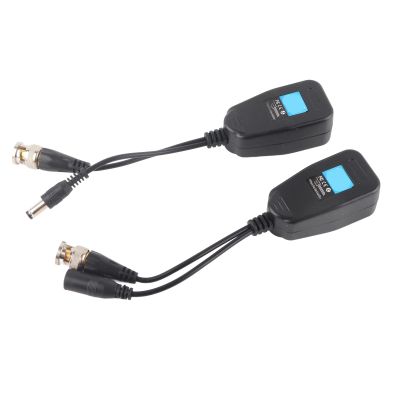 CHICIRIS Passive BNC Video Power Balun Transceiver for HD Cameras, Compact Size, PALFormats, for CCTV Installers