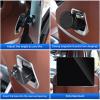 KUNGKIC for Car Headrest Tablet Holder for BMW X3 X5 X6 I20 G05 G06 G45 G60 G61 G70 Adjustable Tablet Car Mount for Back Seat Road Trip Essentials Black (Magnetic) view 2
