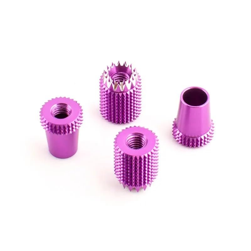 LZZTFBM for R-adioMaster for Sticky360 for Control Gimbal Stick Ends M4 for Thumber Pincher Hybrid for TX16S(Purple)