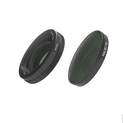 Compatible for DJI OSMO Nano Lens Filters Kit, Wide-Angle Macro 10X CPL ND8 ND16 ND32 Black Mist & Star Night Protector(Wide Macro)