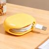 Cable Management Winder, Automatic Charging Cable Reel with Earphone Holder, Space Saving Design for Neat Storage, Easy to Use and Carry Anywhere, Ideal for Bedroom Desk Dorm view 4
