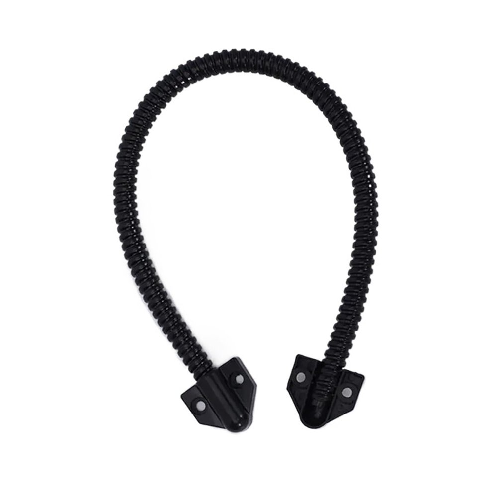 Cable Protector 5PCS Cable Protection Anti-Destroyed with Plastic Ends(Black)