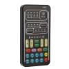 CHICIRIS Voice Changer Multifunctional Portable Sound Card for Entertainment Applause Laughter Sound Effects, for Online Games (I9 English Edition) view 1