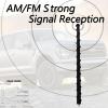 Acdogeer Antenna for Ford F150 2009-2026 & F-150 Raptor Ford Bronco Pickup Truck Antenna Stubby Replacement, Internal Copper Coil for Enhanced Reception, Car Wash Proof, 13 inches Rubber Antennas view 2