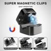 2026 New 6 Pack Magnetic Cable Clips,Strong Adhesive Desk Cable Management Organizer, Phone USB Charging Cords Wire Holder Organizer for Home, Office, Car, Desk (White) view 4