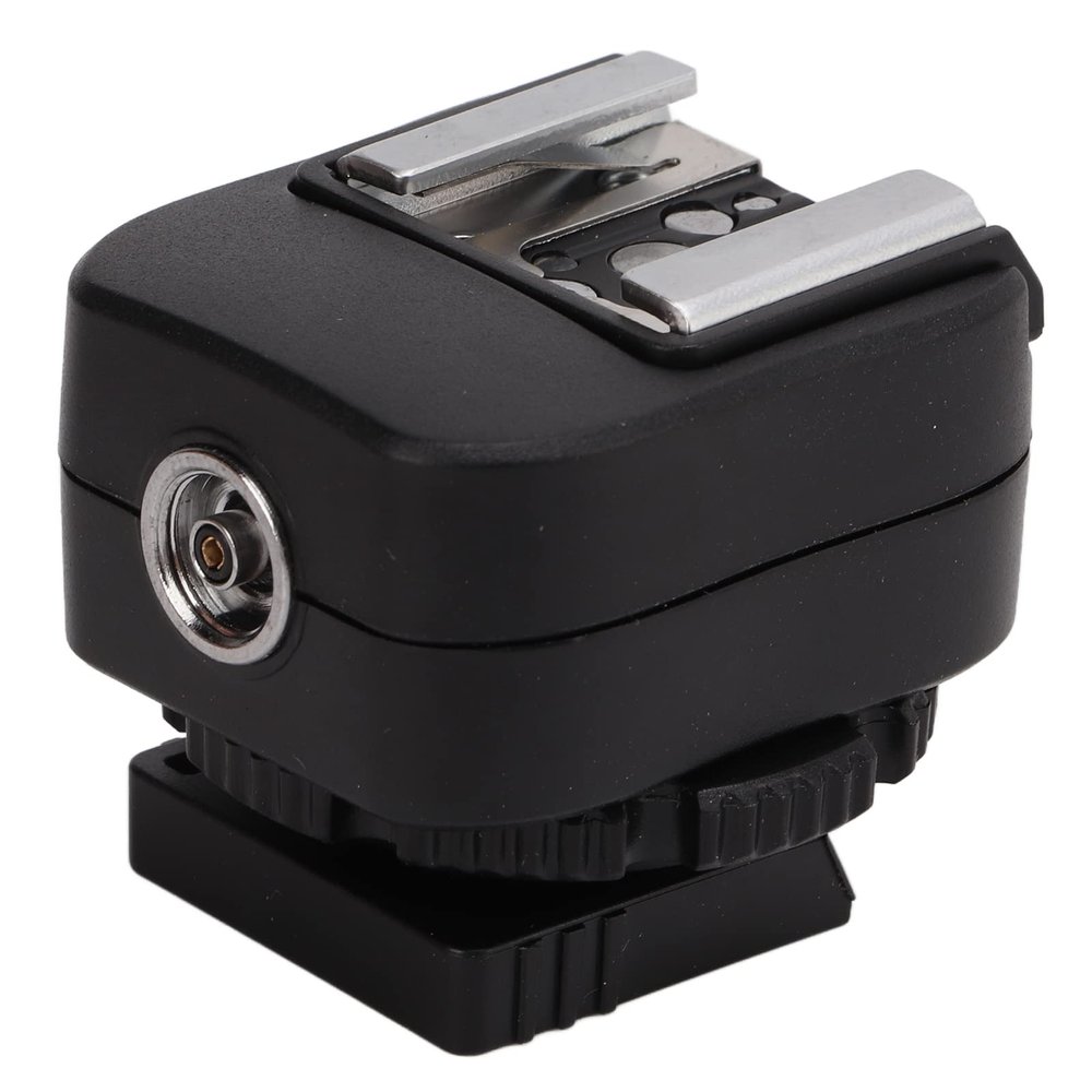 CHICIRIS Compact Hot Shoe Adapter PC Sync Connection Port for A73 Camera Flash Easy to Use for Flash