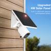 4W Solar Panel Charging Mount Works for Arlo Pro 4/3/2,Pro 5S 2K,Ultra 2,Ultra,Arlo Essential,Essential 2K,Adjustable Mount with 4pcs Power Cable,IP67 Weatherproof Continuously for 365 Days-2Pack view 4