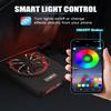 1200W 10 Inch Subwoofer, Upgraded Under Seat Powered Subwoofer and amp package with App-Controlled RGB Light Effects, Ultra-Slim Truck & Car Subwoofer, Powerful bass and Enhanced Heat Dissipation view 2