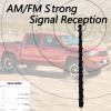 Acdogeer 13-inch Short Antenna Fits for Toyota Tundra 2014+ & Toyota Tacoma 1995+ & FJ Cruiser 2007+, Internal Copper Coil for Enhanced Reception, 13 inches Rubber Antenna Replacement Accessories view 2