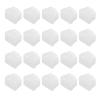MECCANIXITY Clear RJ11 Port Duct Covers Caps, Silicone Anti-Dust Plugs Caps Protector Covers for Computer Digital Socket Printer, Modem, Router, Telephone Jack, Pack of 50 view 1