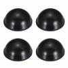 MECCANIXITY Rubber Speaker Isolation Feet,0.63"x0.31" Black Anti-Vibration Base Pad with Adhesive Amplifier Stand Feet Mat for Turntable, Subwoofer, Monitors, Pack of 4 view 1