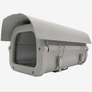 White Front Glass Replacement Cover for Bullet Cameras, Model AV-BUL-Cover-W